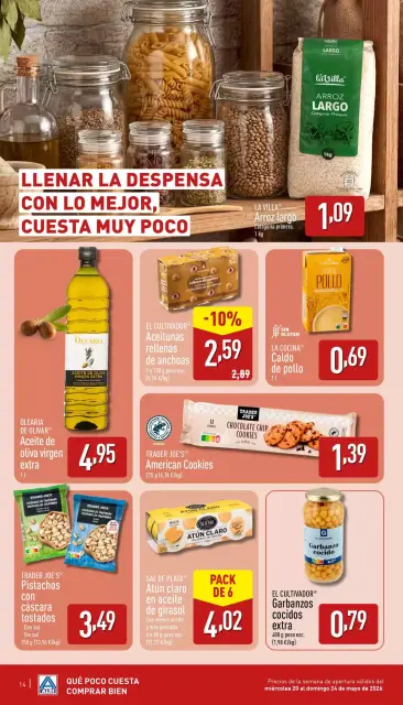 Ofertas de ALDI España de 20 a 24 mayo 2026 Que poc que Costa Comprar bé - Página 14