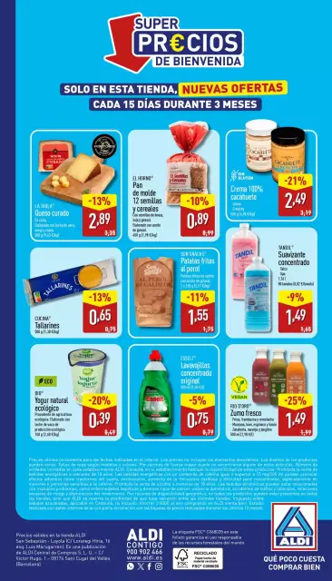 Ofertas de ALDI España de 20 a 24 mayo 2026 Que poc que Costa Comprar bé - Página 24