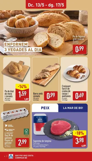 Ofertas de ALDI España de 20 a 24 mayo 2026 Que poc que Costa Comprar bé - Página 32