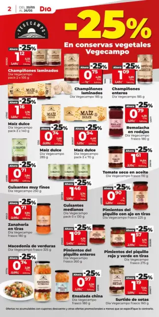 Ofertas de Dia España de 20 a 26 mayo 2026 Ahorro a lo grande Ofertas - Página 2
