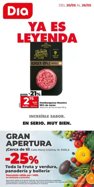 Ofertas de Dia España de 20 a 26 mayo 2026 Gran apertura Ofertas - Página 1
