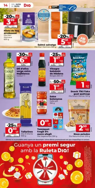 Ofertas de Dia España de 20 a 26 mayo 2026 Estalvi en Gran - Página 14