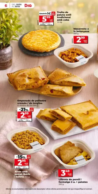 Ofertas de Dia España de 20 a 26 mayo 2026 Estalvi en Gran - Página 6