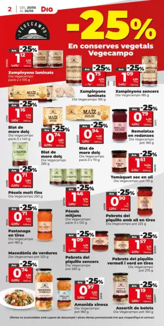 Ofertas de Dia España de 20 a 26 mayo 2026 Estalvi en Gran - Página 2