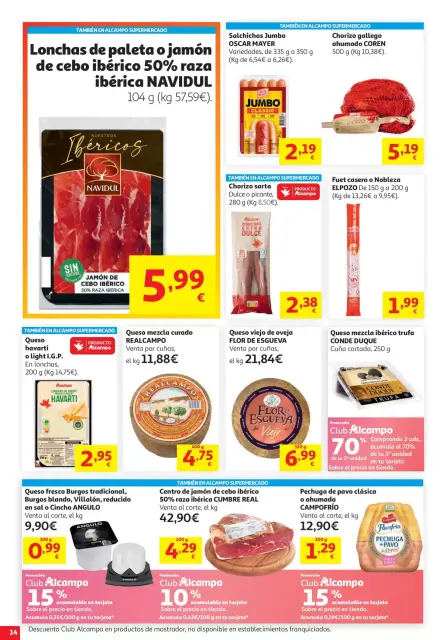 Ofertas de Alcampo Hipermercados España de 19 mayo a 1 junio 2026 Sales ganando - Página 14