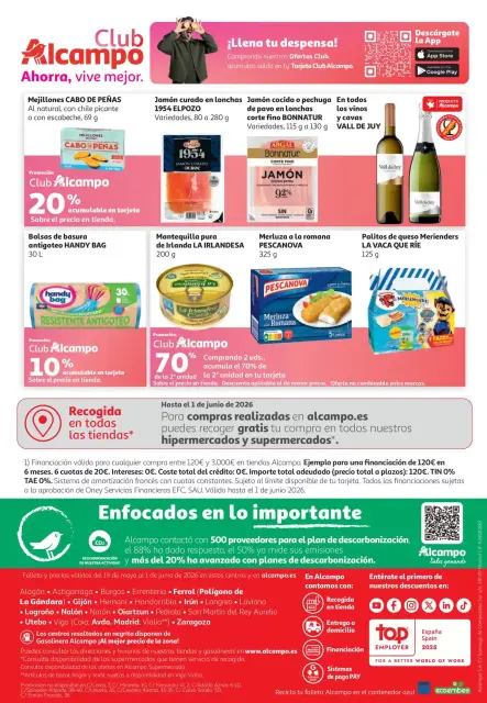 Ofertas de Alcampo Hipermercados España de 19 mayo a 1 junio 2026 Sales ganando - Página 36