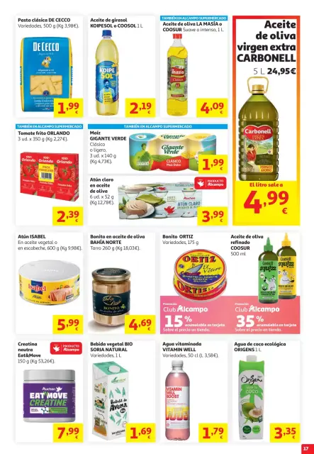 Ofertas de Alcampo Hipermercados España de 19 mayo a 1 junio 2026 Sales ganando - Página 17