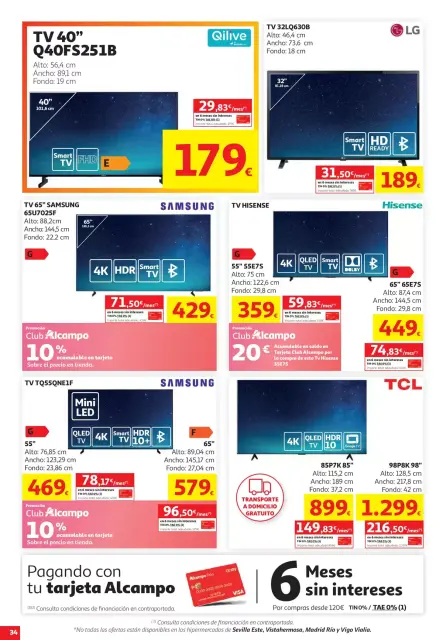 Ofertas de Alcampo Hipermercados España de 19 mayo a 1 junio 2026 Sales ganando - Página 34