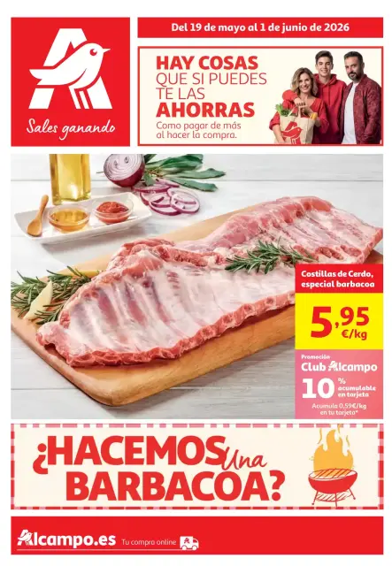 Ofertas de Alcampo supermercado España de 19 mayo a 1 junio 2026 Ofertas Sales ganando - Página 1