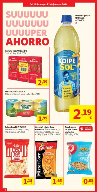Ofertas de Alcampo supermercado España de 19 mayo a 1 junio 2026 Ofertas Sales ganando - Página 16