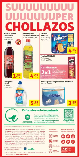 Ofertas de Alcampo supermercado España de 19 mayo a 1 junio 2026 Ofertas Sales ganando - Página 20