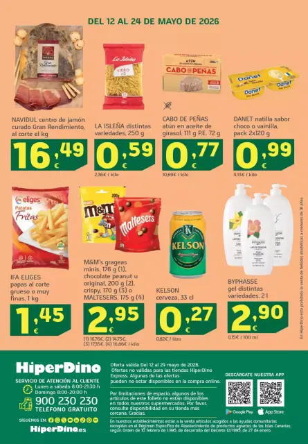 HiperDino Spain offers from 12 to 24 May 2026 New Deals - Page 40