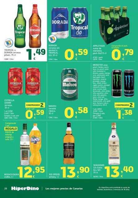 HiperDino Spain offers from 12 to 24 May 2026 New Deals - Page 28