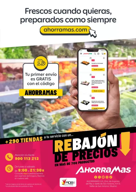 Ofertas de Ahorramas España de 21 a 27 mayo 2026 Rebajón De Precios - Página 13
