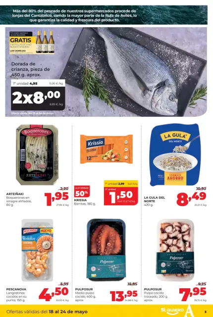 Ofertas de ‎Alimerka Supermercados‎ España de 18 a 24 mayo 2026 Catálogo de ofertas mensuales - Página 3