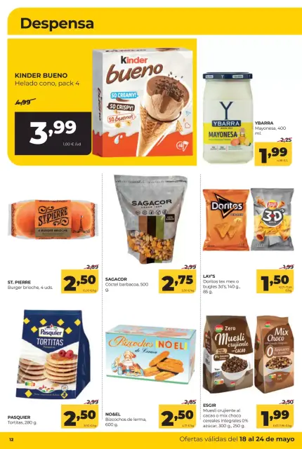 Ofertas de ‎Alimerka Supermercados‎ España de 18 a 24 mayo 2026 Catálogo de ofertas mensuales - Página 12