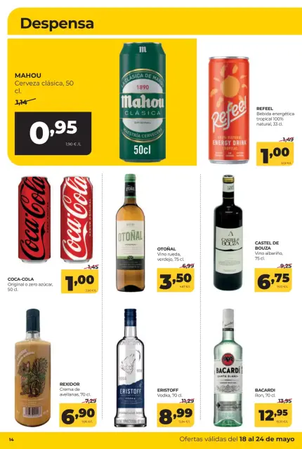 Ofertas de ‎Alimerka Supermercados‎ España de 18 a 24 mayo 2026 Catálogo de ofertas mensuales - Página 14