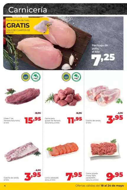 Ofertas de ‎Alimerka Supermercados‎ España de 18 a 24 mayo 2026 Catálogo de ofertas mensuales - Página 4