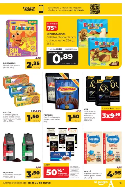 Ofertas de ‎Alimerka Supermercados‎ España de 18 a 24 mayo 2026 Catálogo de ofertas mensuales - Página 13