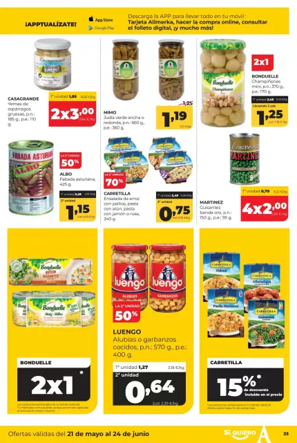 Ofertas de ‎Alimerka Supermercados‎ Asturias de 21 a 24 mayo 2026 Ofertas semanales - Página 25