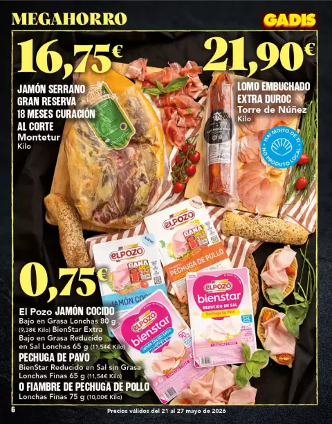 Ofertas de GADIS España de 21 a 27 mayo 2026 Gadis Megahorro - Página 6