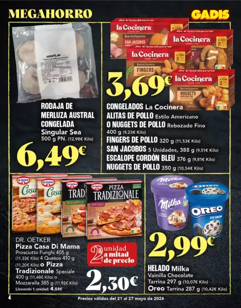 Ofertas de GADIS España de 21 a 27 mayo 2026 Gadis Megahorro - Página 4
