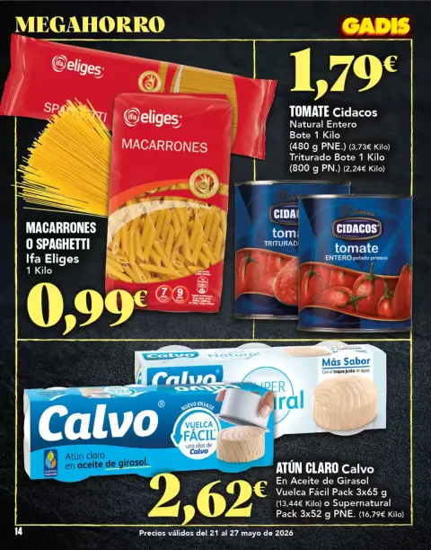 Ofertas de GADIS España de 21 a 27 mayo 2026 Gadis Megahorro - Página 38