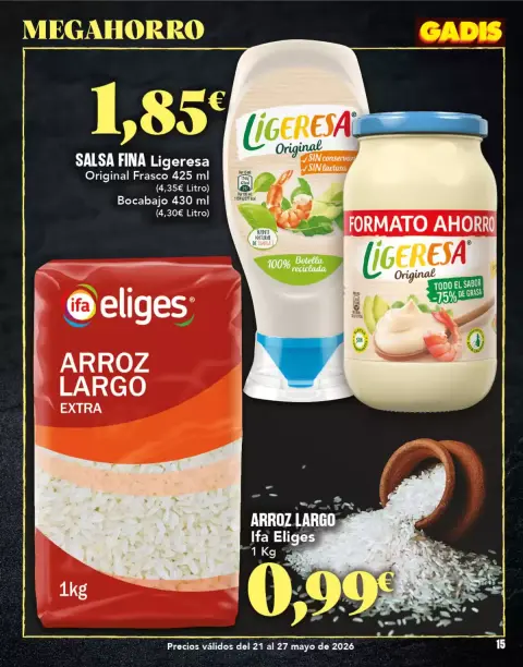 Ofertas de GADIS España de 21 a 27 mayo 2026 Gadis Megahorro - Página 15