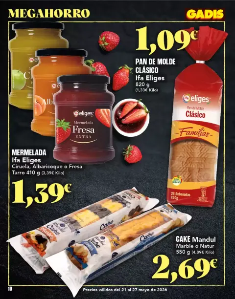 Ofertas de GADIS España de 21 a 27 mayo 2026 Gadis Megahorro - Página 10