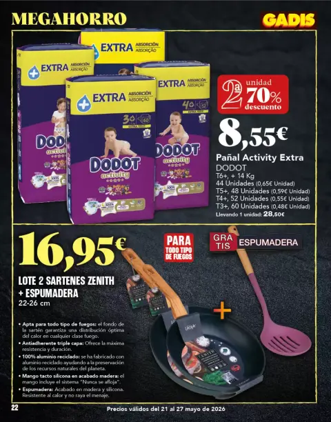 Ofertas de GADIS España de 21 a 27 mayo 2026 Gadis Megahorro - Página 22
