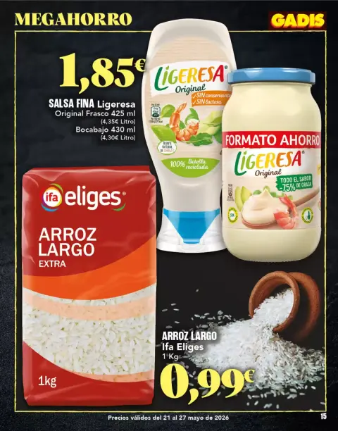 Ofertas de GADIS España de 21 a 27 mayo 2026 Gadis Megahorro - Página 39