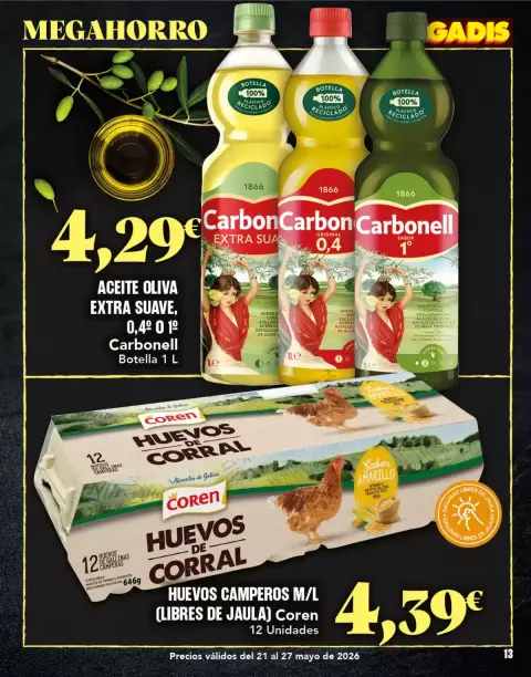 Ofertas de GADIS España de 21 a 27 mayo 2026 Gadis Megahorro - Página 37