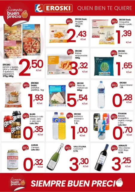 Offres Eroski Espagne de 21 à 24 mai 2026 -20% dans la boucherie, la charcuterie et le poisson frais - Page 4