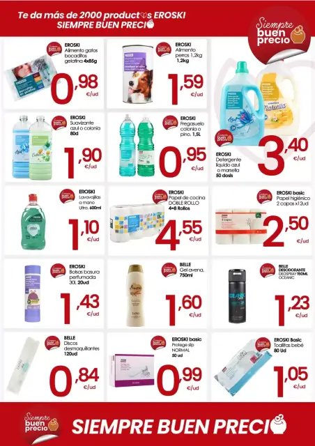 Offres Eroski Espagne de 21 à 24 mai 2026 -20% dans la boucherie, la charcuterie et le poisson frais - Page 7