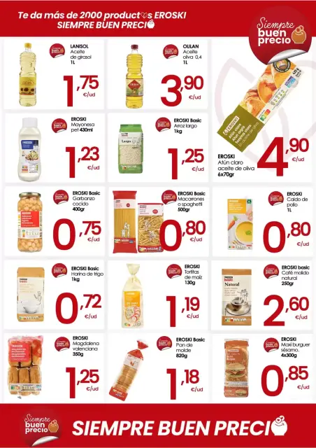 Offres Eroski Espagne de 21 à 24 mai 2026 -20% dans la boucherie, la charcuterie et le poisson frais - Page 5