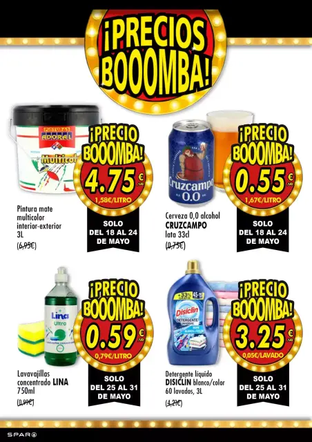 Ofertas de SPAR España de 18 a 31 mayo 2026 Ofertas bombazos - Página 2