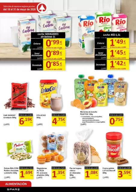 Ofertas de SPAR España de 18 a 31 mayo 2026 Ofertas bombazos - Página 6