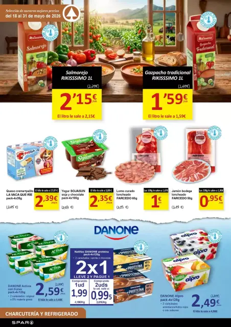 Ofertas de SPAR España de 18 a 31 mayo 2026 Ofertas bombazos - Página 8