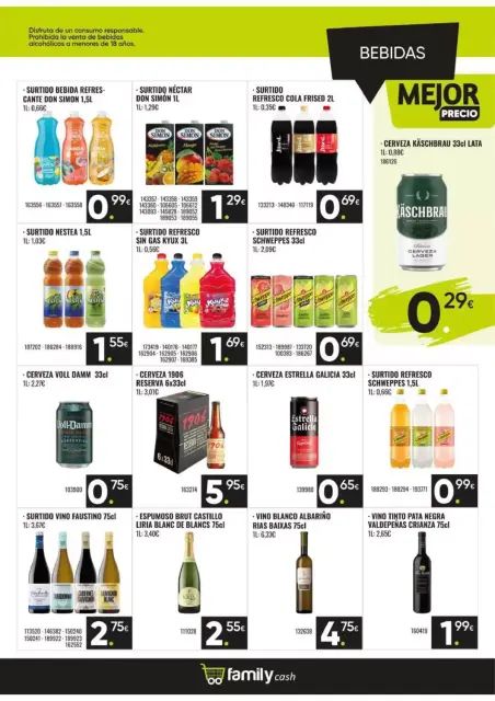 Ofertas de Supermercado Family Cash España de 11 a 31 mayo 2026 El Ahorro Para La Familia - Página 12