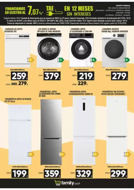 Ofertas de Supermercado Family Cash España de 11 a 31 mayo 2026 El Ahorro Para La Familia - Página 19