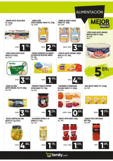 Ofertas de Supermercado Family Cash España de 11 a 31 mayo 2026 El Ahorro Para La Familia - Página 8