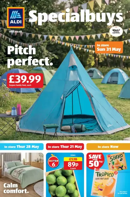 Ofertas de ALDI Reino Unido de 21 a 31 mayo 2026 Gran oferta para todos los clientes - Página 1