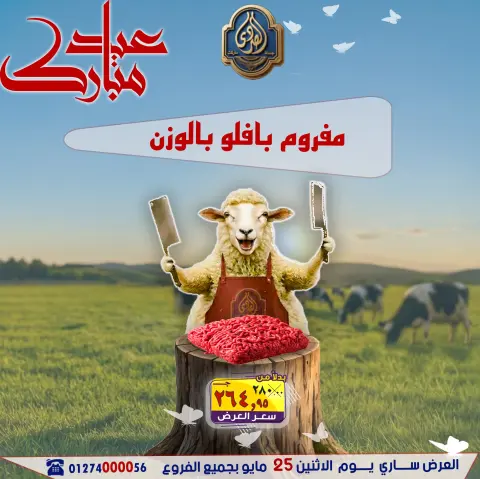 عروض الصردى جملة ماركت الاثنين ٢٥ مايو ٢٠٢٦ عروض عيد مبارك - صفحة 1
