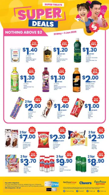 Ofertas de Cheers Singapur de 21 mayo a 3 junio 2026 Súper ofertas - Página 1