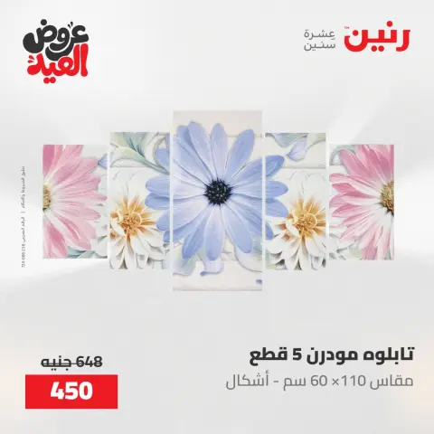 عروض رنين من ٢٨ مايو حتى ١ يونيو ٢٠٢٦ عروض هدايا وديكورات - صفحة 2