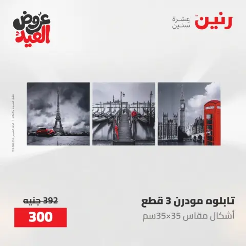 عروض رنين من ٢٨ مايو حتى ١ يونيو ٢٠٢٦ عروض هدايا وديكورات - صفحة 10