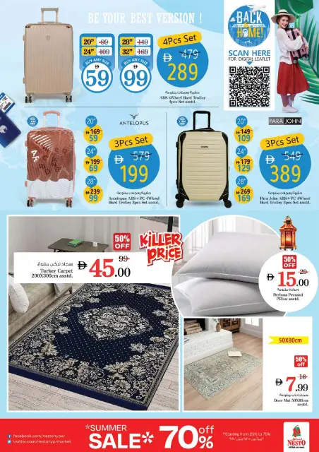 Offres Nesto Al Arab Mall de 28 à 31 mai 2026 Offres d'économies Mashreq - Page 34