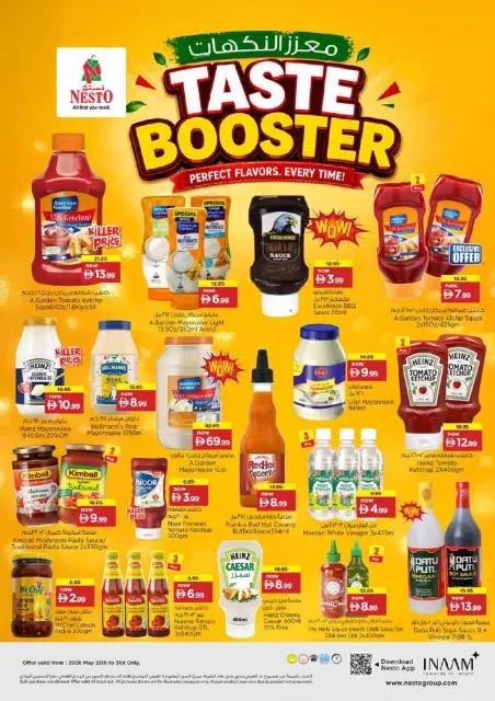 Nesto offers in Sheikh Ammar bin Humaid from 28 to 31 May 2026 Mashreq Savings Offers - Page 12