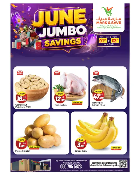 Offres Mark & Save Al Rashidiya de 1 à 3 juin 2026 Jun Savings - Page 4