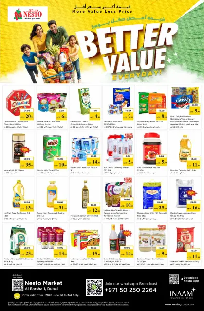 Ofertas de Nesto Al Barsha de 1 a 3 junio 2026 MAYOR VALOR: - Página 1